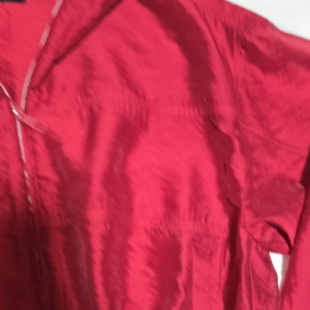 J. Crew Red Zip-Up Jacket - Picture 6 of 8